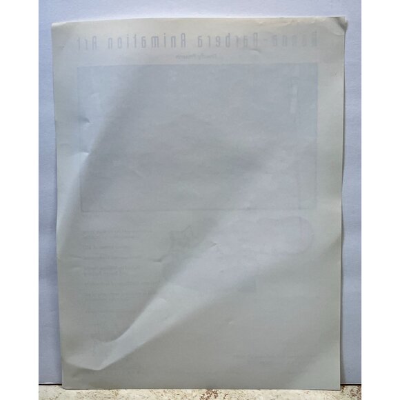 Hanna Barbera Circus of the Stars Animation Art Print Ad Vintage Flyer 1992 - Picture 2 of 6